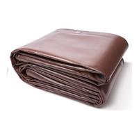 SucceBuy Telo resistente 16 mil di spessore Impermeabile a prova di strappo Teli in plastica poli Copertura Telo esterno multiuso per camion