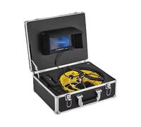 SucceBuy Videocamera per ispezione tubi Funzione di registrazione DVR Monitor da 7/9 pollici 20/30/50M IP68 Endoscopio industriale per condotte fognarie