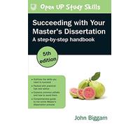 John Biggam Succeeding with Your Master's Dissertation: A Step-by-St (Tascabile)