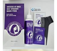 SUCCESS AT STRAIGHT ONCE SELF MAGIC PERM 3-Step Kit Korean Cosmetics KOREA MADE