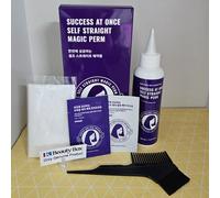 SUCCESS AT STRAIGHT ONCE SELF MAGIC PERM 3-Step Kit Made in korea K-Beauty NUOVO