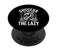 Success Is Not For The Lazy Motivation Hustle Grind - PopSockets PopGrip Adesivo