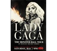 SUCCESS STORY Poster LADY GAGA CONCERT Poster Film Vintage, Decorazione da parete (60X80) HQ (senza cornice)