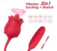 Succhia Clitoride 3 in 1 Armony Rosa - Vibrazione e Aspirazione