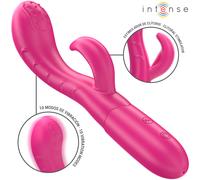 Succhia Clitoride con Lingua Intense Amara - 10 Modalità, Rosa