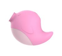 Succhia Clitoride con Vibrazione 2in1 10 Vibrazioni e 5 Suzioni Stimolatore Delfino Ricaricabile Impermeabile Sex Toy Donna Compatto in Silicone Vibratore Clitorideo Capezzoli Vaginale