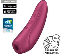 Satisfyer Curvy 1+ One Size Rose Red
