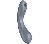 Succhia clitoride e vibratore punto g Satisfyer Curve Trinity 1 grigio