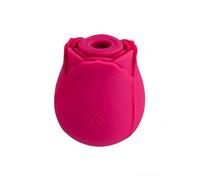 Crushious Vibratore Rose Suck Succhia clitoride Air Pulse 10 funzioni Ricaricabile USB Rosa