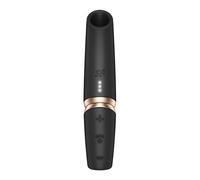 Satisfyer Perfect Kiss - rossetto vibrante (nero)