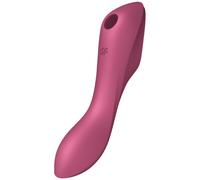 Succhia Clitoride Satisfyer Curvy Trinity 3 Rosso