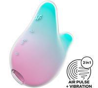 Succhia Clitoride+Stimolazione punto G Satysfier Mermaid Vibes Rosa Menta