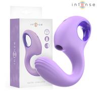 Stimolatore clitorideo Baxter Intense viola suzione e vibrazioni, Poids 0.22 Kg