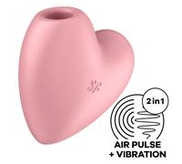 Succhia Clitoride Vibrante Satisfyer Cutie Heart - Rosa