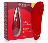 Succhia Clitoride Womanizer Premium 2 - Bordeaux