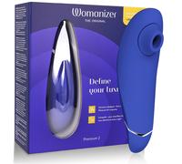 Succhia Clitoride Womanizer Premium 2 - Pleasure Air, Mirtillo