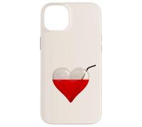 Succhiasangue, un cuore di vetro pieno di sangue e cannuccia Custodia per iPhone 14 Plus