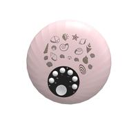 Succhietto portatile per dormire, con luce notturna, con timer integrato e per il trasporto, dispositivo di rimedio sonoro multi-modalità, calmante per bambini e bambini, per
