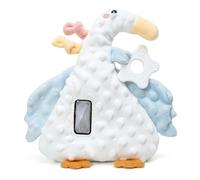 Succhietto Vibrante per Bambini, Accarezza la mano lenitiva del Bambino con 3 modalità e timer, Morbido Peluche Anatra Lenitiva per Neonati e Lattanti, Succhietto Vibrante per Culla