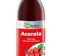 Succo di acerola vitamina C naturale 500ml EkaMedica