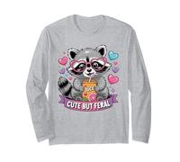 Succo di Cuore Procione Carino ma Selvaggio Maglia a Manica