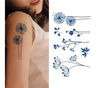 Succo di erbe semipermanente Impermeabile Anti-sfregamento Antiriflesso Lunga durata Piccolo fiore fresco di dente di leone Mano