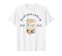 Succo di Frutta Giapponese di Cocco Giappone Kanji Ragazzi Ragazze Bambini Maglietta