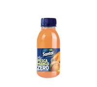 Succo di Frutta Santal Pesca Mango Mix Zero 6 Bottiglie in Plastica da 250 ml