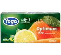 Succo di Frutta Yoga - Optimum - Ace - 8 Pezzi da 3 x 200 ml