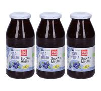 Succo Puro Mirtilli Selv 500Ml 3x500 ml Sciroppo