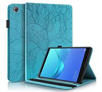 Succtop Cover Huawei M5 PRO/ M5 10.8 Custodia in Pelle PU Flip Funzione Stand con Coperchio per Penna Cover Portafoglio Slot per Card Custodia Tablet per Huawei M5 PRO/ M5 10.8 Pollici 2018 Blu