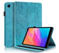 Succtop Custodia Huawei MatePad T8 8.0 Pollice 2020 Cover Pelle PU Portafoglio Funzione Stand Flip con Coperchio per Penna Case Cover per Huawei MatePad T8 8.0 Pollice KOB2-L09 KOB2-L03 2020 Blu