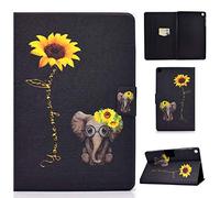 Succtop Custodia per Galaxy Tab A 2019 10.1" Custodia in pelle PU Flip Stand a portafoglio Tablet Cover di protezione con slot per carte per Samsung Galaxy Tab A 2019 10.1 pollici SM-T510/SM-T515