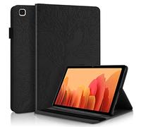 Succtop Custodia per Galaxy Tab A7 10.4" 2022/2020, Folio Flip Pelle PU Custodia Cover Galaxy Tab A7 Stand Portafoglio Protettiva Tablet Cover Samsung Galaxy Tab A7 T500/T509/T505/T507, Nero