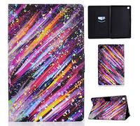 Succtop Custodia per Galaxy Tab A7 10.4 Pollici 2020, Folio Flip PU Custodia Cover Galaxy Tab A7 Portapenne Stand Portafoglio Protettivo Tablet Cover Samsung Galaxy Tab A7 T500/T505/T507, Meteora
