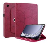 Succtopy Cover Compatibile con Samsung Galaxy Tab A9+/A9 Plus 11 Pollici 2023 360 Gradi di Rotazione Girevole Case Protettiva con Porta Penna Custodia Galaxy Tab A9+ 11" SM-X210/X215/X216 Rosso