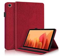Succtopy Custodia per Galaxy Tab A7 Lite 2021 SM-T225 / T220 8,7", Ultra Sottile Leggero Copertura Intelligente Smart Cover Funzione Supporto Galaxy A7 Lite, Cover Samsung Tab A7 Lite 2021,Rosso