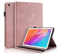 Succtopy Custodia per Huawei MatePad T10S/T10 2020, PU Cover Tablet T10 9.7 AGR-L09 AGR-W09 Protettiva Slim Smart Protettiva Case Huawei T10S 10.1 AGS3-L09 AGS3-W09,Rosa