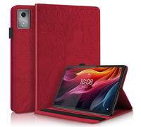 Succtopy Custodia per Lenovo Tab K11 Plus 11.45 Pollici 2024 (TB352FU) Cover in Pelle PU con Porta Penna Custodia Protettiva con Funzione di Supporto Case Lenovo Tab K11 Plus 11.45" 2024 Rosso