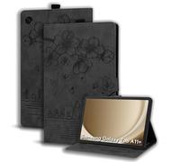 Succtopy Custodia per Samsung Galaxy Tab A11+/A11 Plus 2025 11 Pollici SM-X230 SM-X235 SM-X236B Cover Protettiva con Funzione di Supporto Case in Pelle PU con Portapenne Grigio Scuro