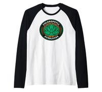 Succulent Lover Chlorophyll Overlords Houseplant Botany Maglia con Maniche Raglan