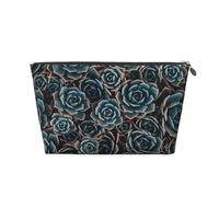 Succulente fresche stampate, Borsa da toilette Borsa per trucco Borsa per cosmetici Borsa da toilette da viaggio portatile