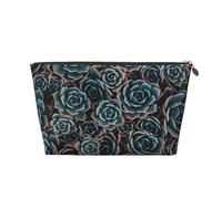 Succulente fresche stampate, Borsa per il trucco Borsa per cosmetici Borsa da toilette da viaggio portatile Borsa da toilette