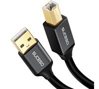 SUCESO Cavo Stampante USB 2.0 [5M] Cavo USB Tipo A Maschio a Tipo B Maschio