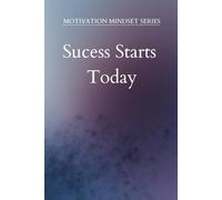 Sucess Starts Today: Minimalist Graph Paper Notebook for Students, Work, School & Productivity 6x9 110 Pages