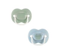 Sucettes - TOMMEE TIPPEE - ANYTIME - 6-18 mois - Lot de 2 sucettes symétriques sans BPA - Capsule de stérilisation réutilisab