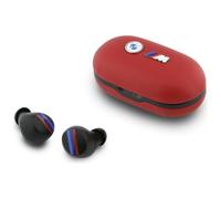 Słuchawki Bluetooth TWS BMW M Metal Logo ENC czarwony
