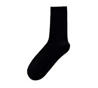SuChengSS Calze Termiche da Donna 5 Coppie Calze da Donna Calzini A Tubo Medio Autunno E Inverno più Calze di Cotone Spesse Inverno Inverno Calzini Caldi Caldi Inverno-Nero