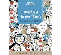 Suchrätsel An der Küste: Finde das, was anders ist! I Spannende & lustige Wimmelrätsel & Suchbilder | Gedruckt auf 100% Recyclingpapier