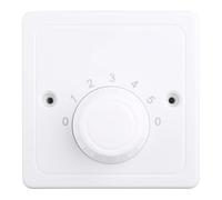 SUCHUANGUANG 220V Regolazione Ventilatore da Soffitto Interruttore di Controllo della velocità Pulsante a Parete Dimmer Interruttore Cinque Marce Regolatore di velocità della Ventola in Plastica